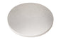Silver Round Drum Cake Board-Masonite 10 Inch - Iconic Cake Art