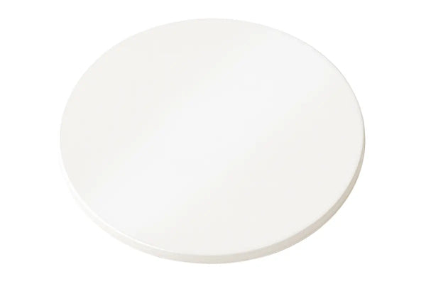 White 12 Inch Round Gloss Cake Drum 10mm - Iconic Cake Art