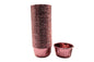 Rose Gold Met. Metallic Cupcake Liners (50 Pack) - Iconic Cake Art