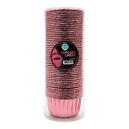 Rose Gold - Metallic Cupcake Liners - 50Pcs