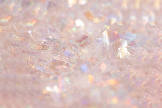 White Crystal Magic Sparkles Edible Iridescent Glitter 3g - PME