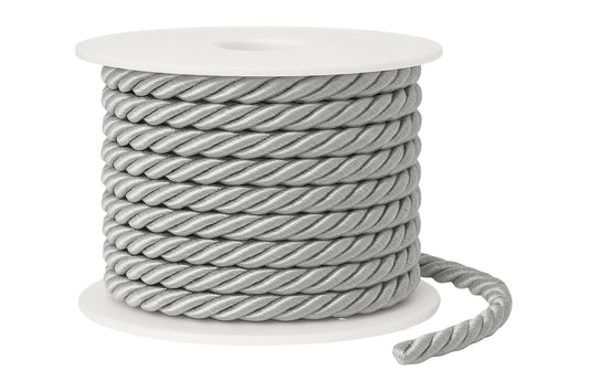 Silver Rope Cushion Cord 6mm - My Dream Cake