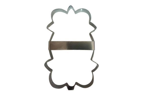 130mm x 80mm Fancy Oval Plaque N635 - Carolines
