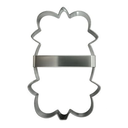 130mm x 80mm Fancy Oval Plaque N635 - Carolines
