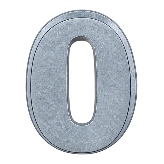 Number Zero - 0 - Cake Pan 10 Inch - Iconic Cake Art