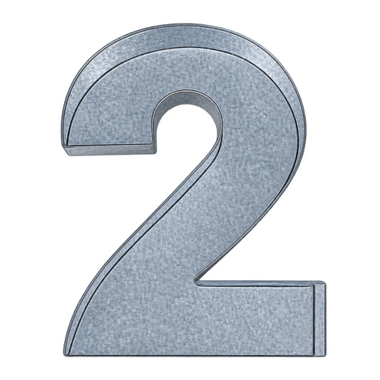 Number Two - 2 - Cake Pan 10 Inch - Iconic Cake Art