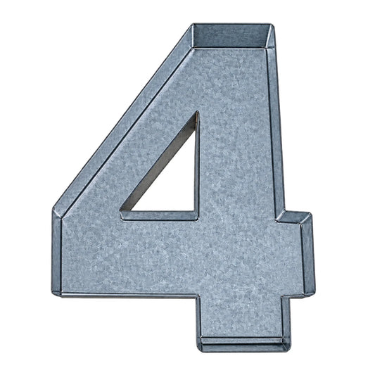Number Four - 4 - Cake Pan 10 Inch - Iconic Cake Art
