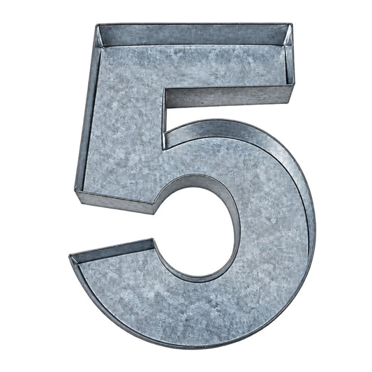 Number Five - 5 - Cake Pan 10 Inch - Iconic Cake Art