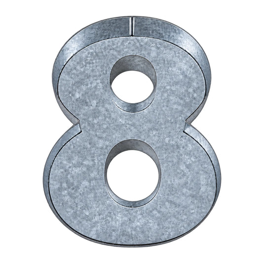 Number Eight - 8 - Cake Pan 10 Inch - Iconic Cake Art