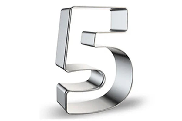 Number 5 Cutter 10cm - Iconic Cake Art