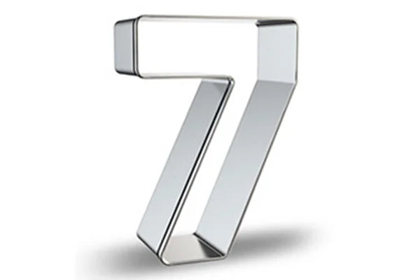 Number 7 Cutter 10cm - Iconic Cake Art