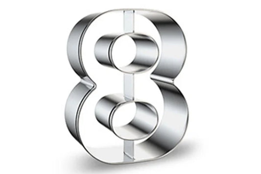 Number 8 Cutter 10cm - Iconic Cake Art