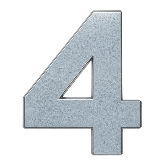 Number Four - 4 - Cake Pan 14 Inch - Iconic Cake Art