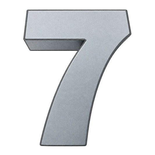 Number Seven - 7 - Cake Pan 14 Inch - Iconic Cake Art