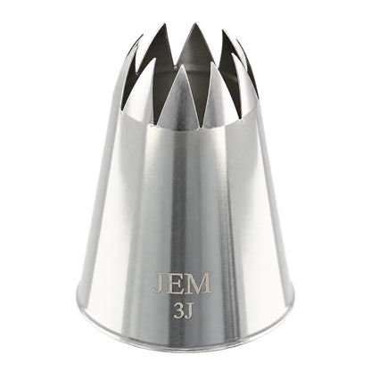Large Curved Star Savoy #3J - Nozzle - JEM