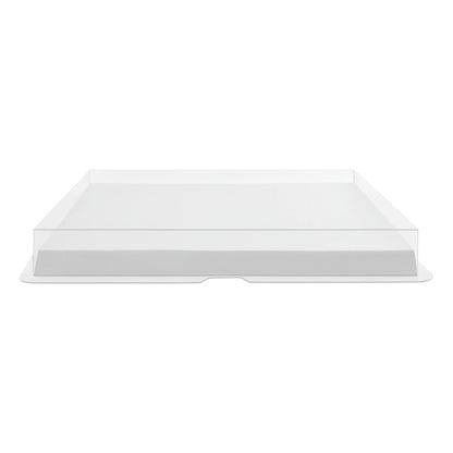 Clear High Double Layer Cake Box 10 Inch x 10 Inch x 9 Inch - Hot Stuff Bakeware