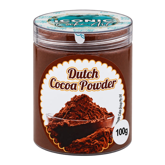 Dutch Cocoa Powder 100g - Iconic Cake Art