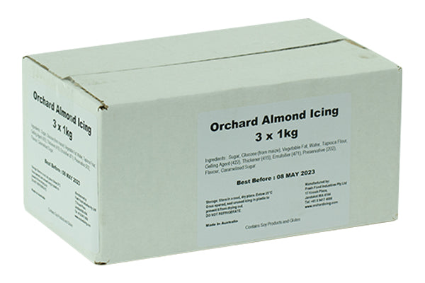 Almond Icing 3kg - Orchard