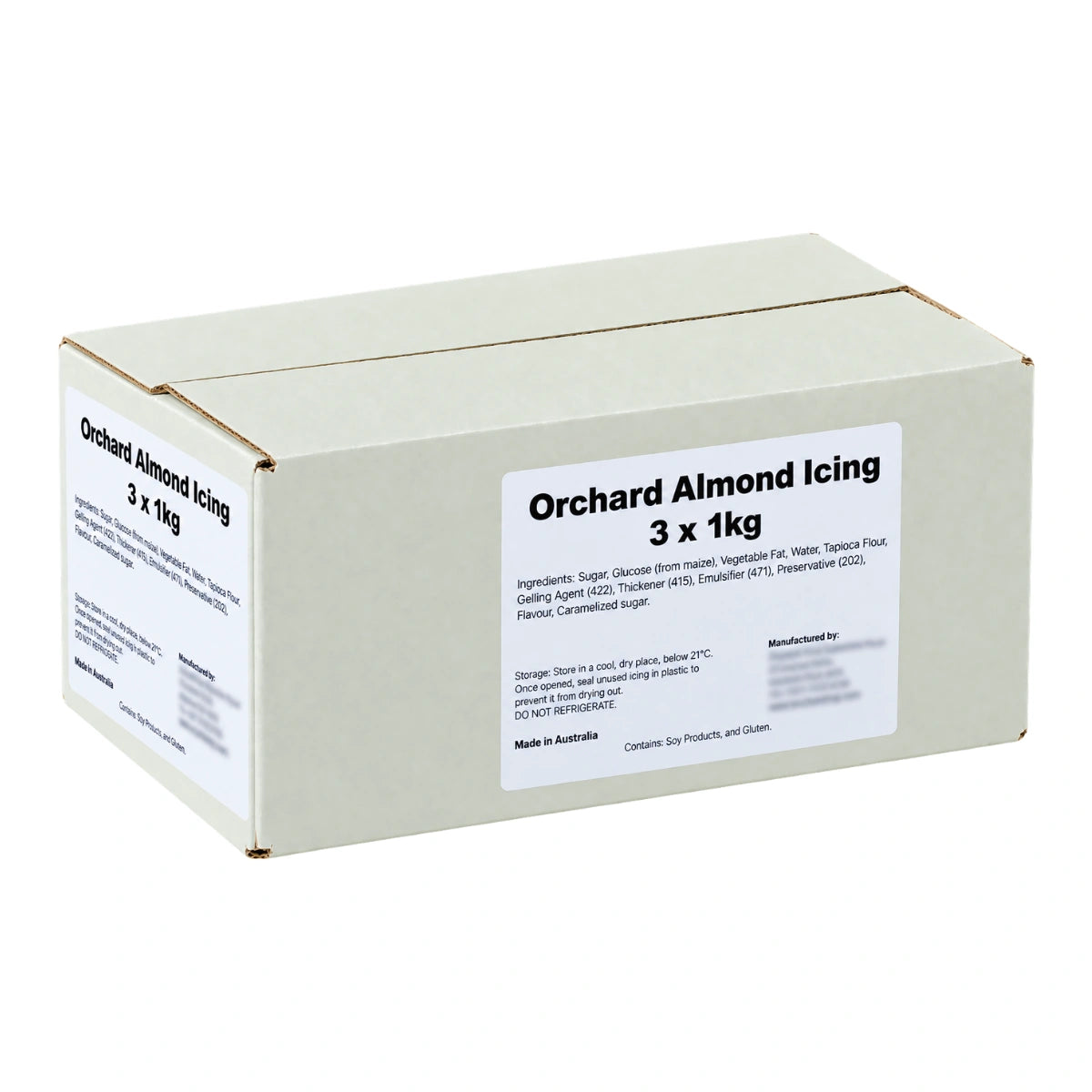 Almond Icing 3kg - Orchard