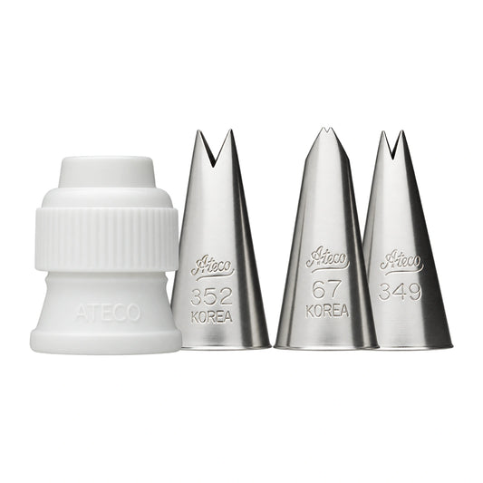 Leaf Tube Set (67, 349, and 352) (4 Pack) - Ateco