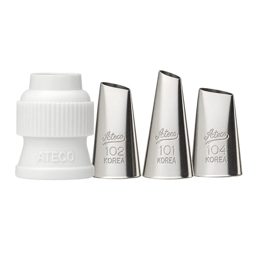 Rose Tube Set (101,102 and 104) (4 Pack) - Ateco
