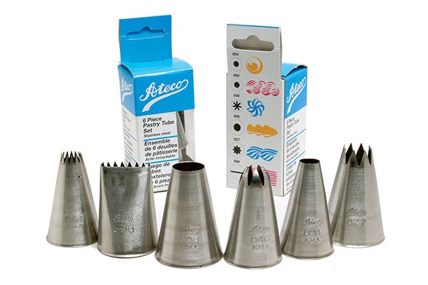 Tips Set-Buttercream Cupcake Nozzle (6 Pack) - Ateco