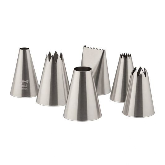 Tips Set-Buttercream Cupcake Nozzle (6 Pack) - Ateco