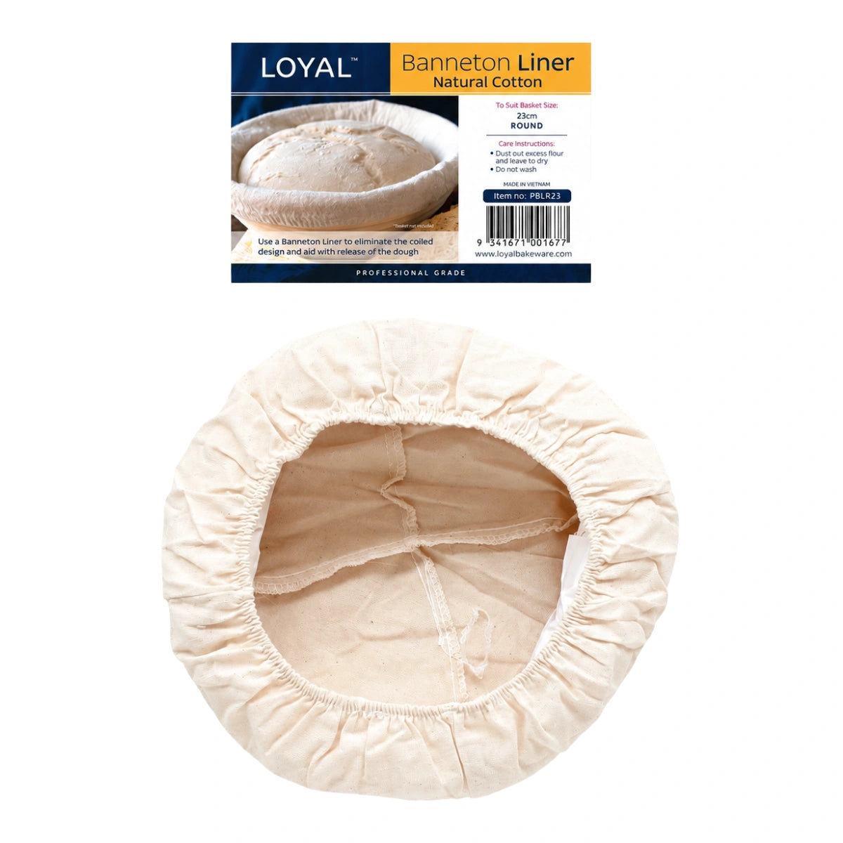 Banneton Liner For Proofing Basket Round 20cm - Loyal