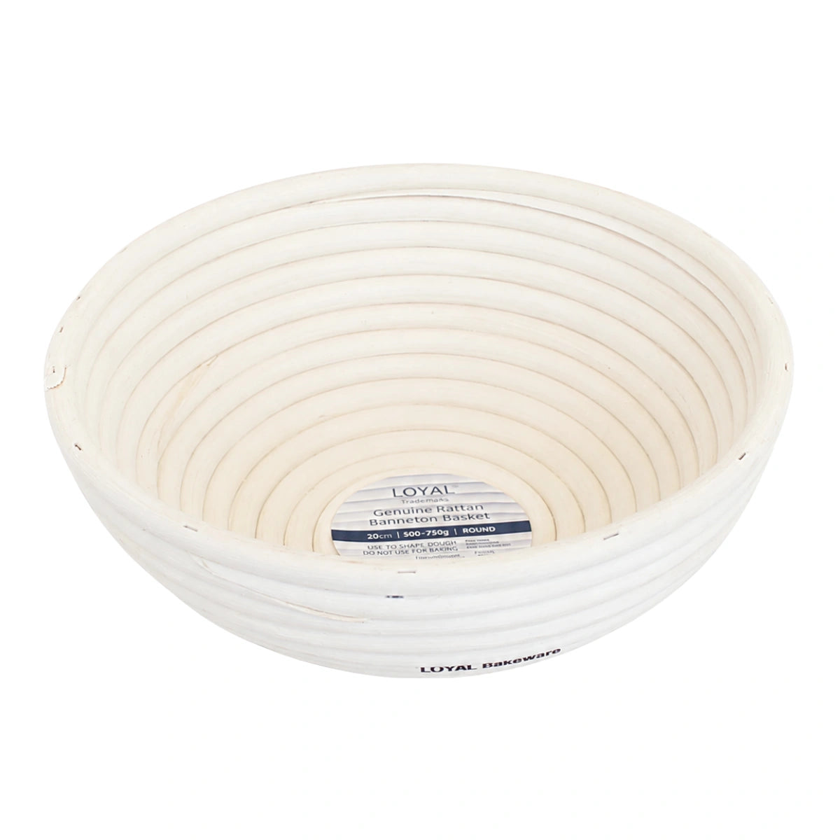 Banneton Proofing Basket Round 20cm - Loyal