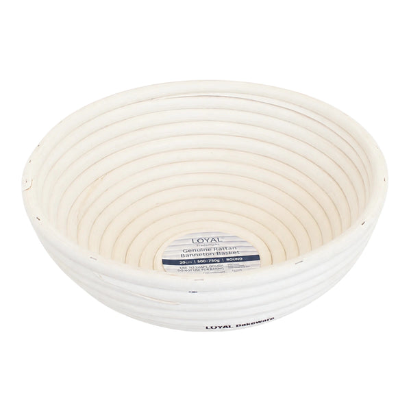 Banneton Proofing Basket Round 20cm - Loyal