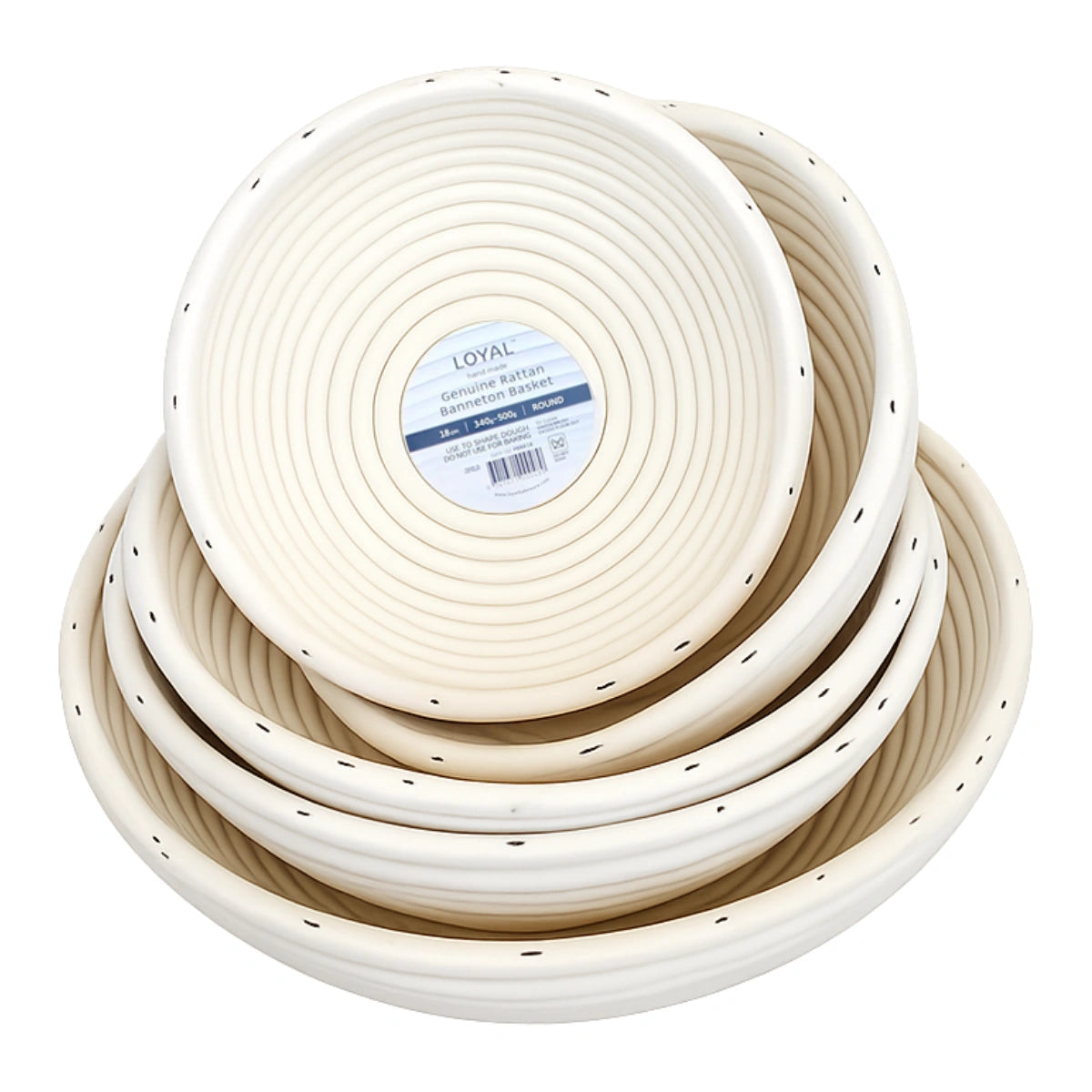 Banneton Proofing Basket Round 20cm - Loyal