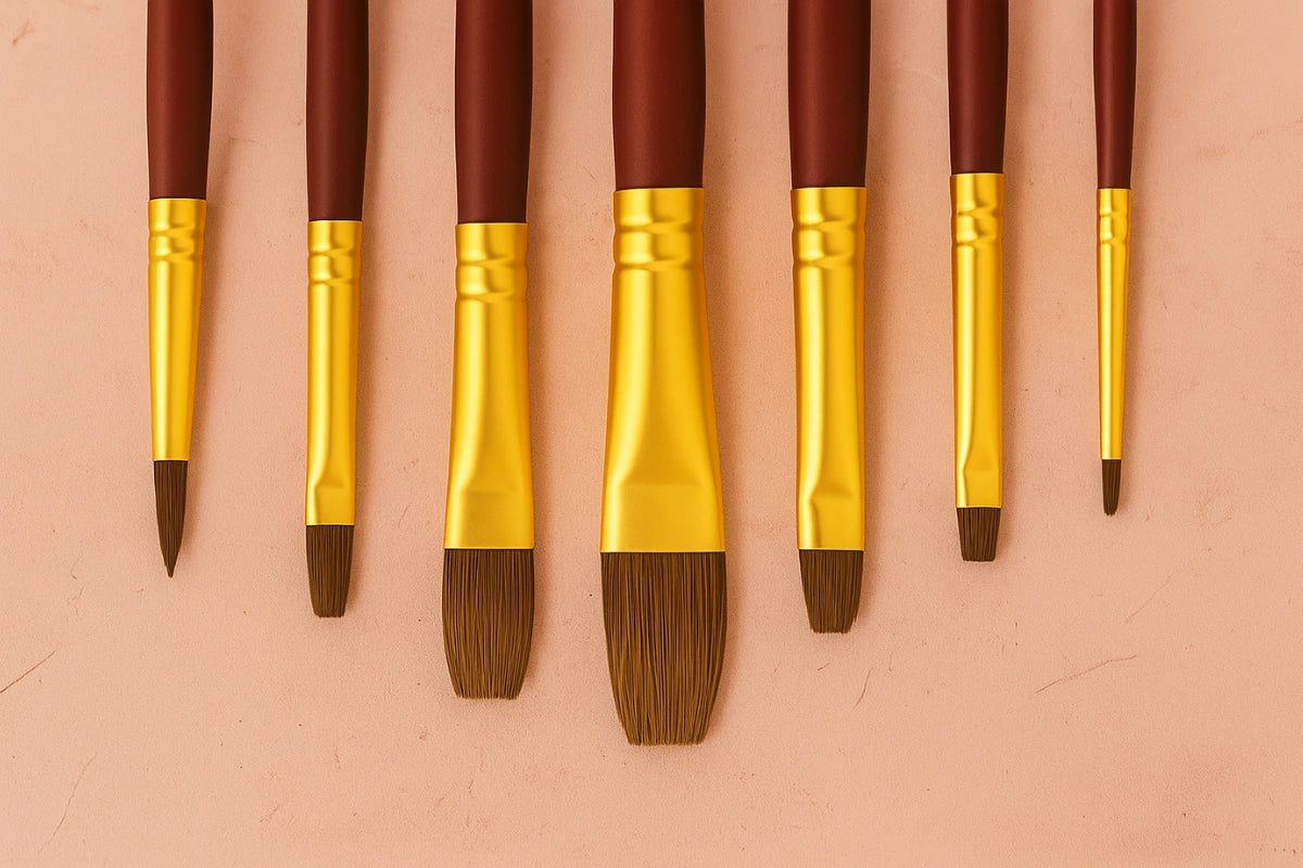 Premium Paint Brush Set - Set 12