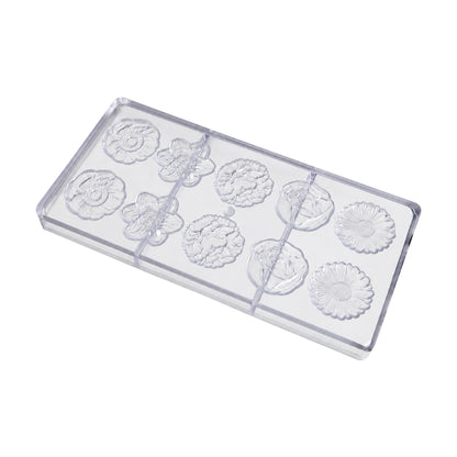 Assorted Flowers - 10 Cavity - Mould - T Quality Tools