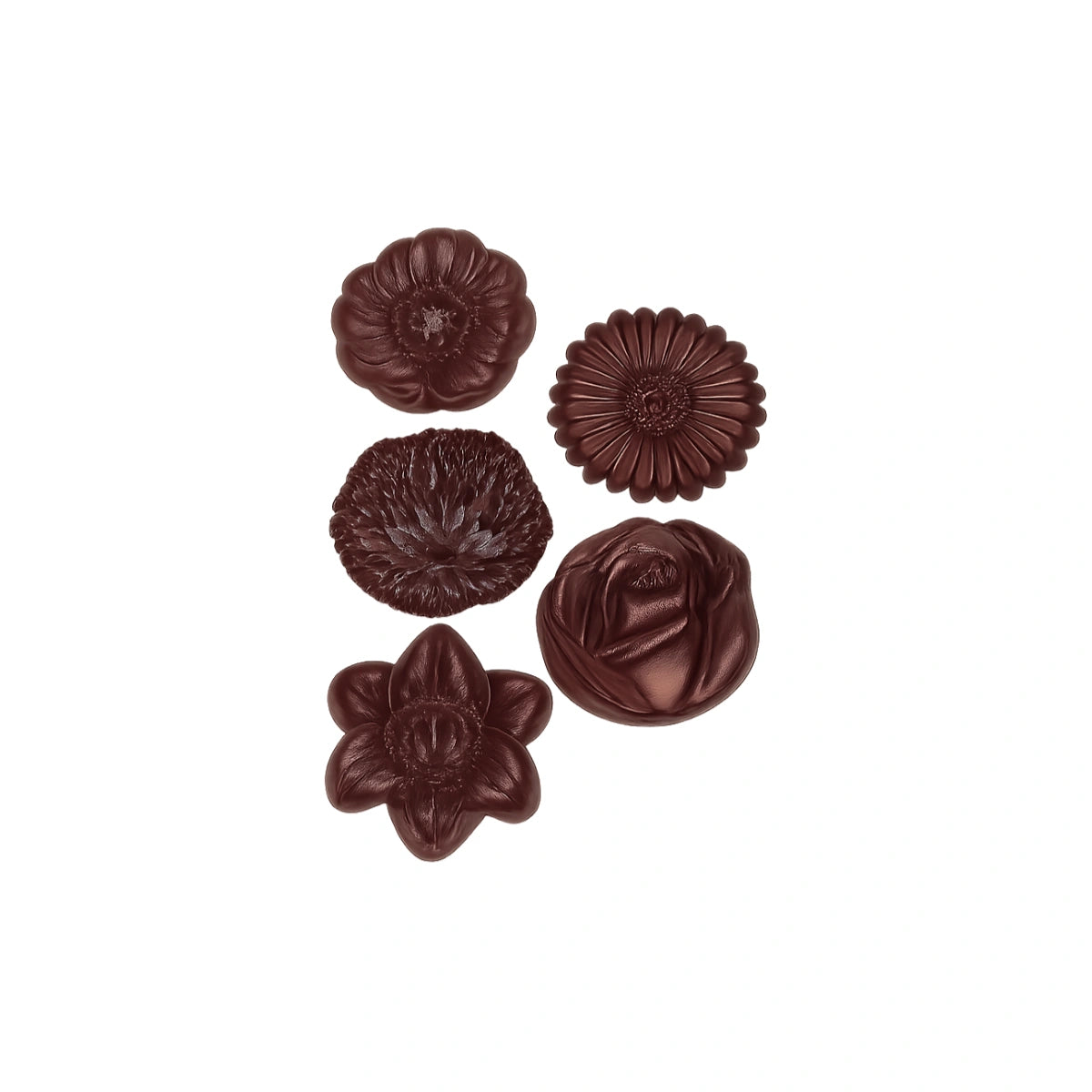 Assorted Flowers - 10 Cavity - Mould - T Quality Tools