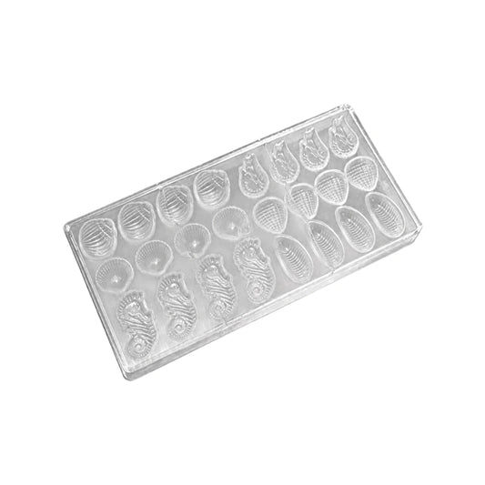 Assorted Seashells - 24 Cavity - Mould - T Quality Tools