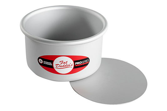 5 Inch Round x 3 Inch Deep Cheesecake Pan Removable Bottom - Fat Daddios