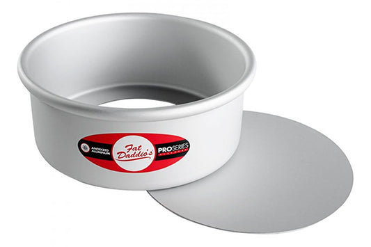 8 Inch Round x 2 Inch Deep Cheesecake Pan Removable Bottom - Fat Daddios