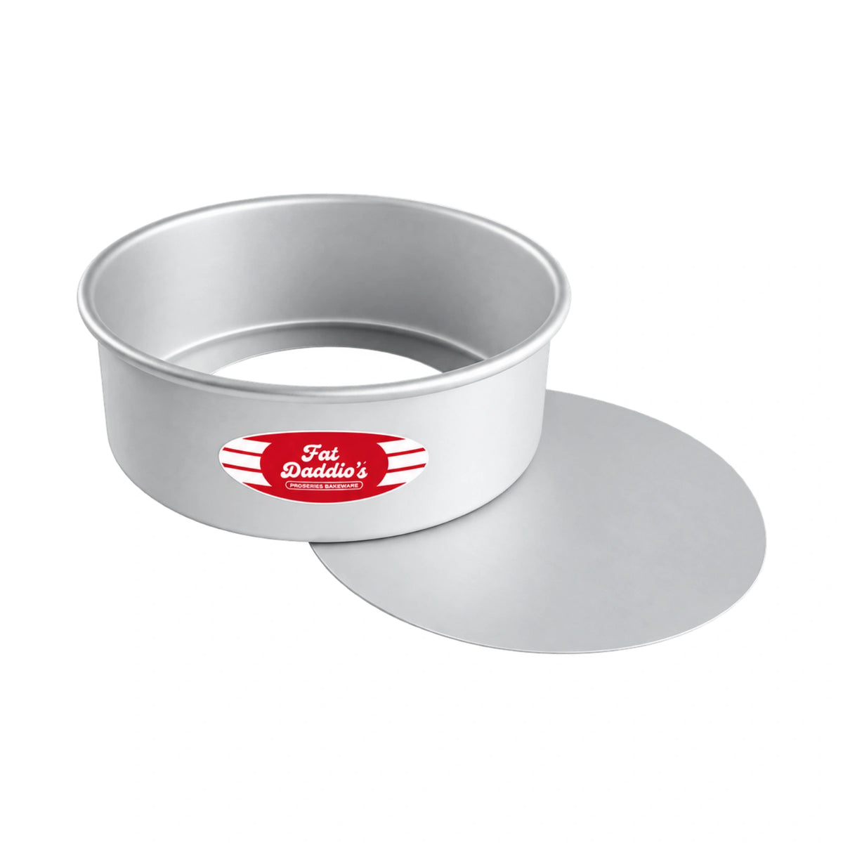 8 Inch Round x 3 Inch Deep Cheesecake Pan Removable Bottom - Fat Daddios