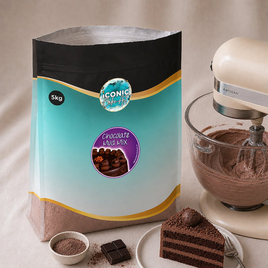 Chocolate Mud Cake Mix 5kg - Iconic Cake Art