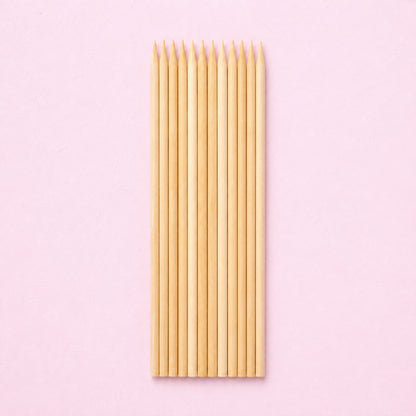 Wooden Dowel Rods - Cake Skewer Support (12 Pack) - Iconic Cake Art