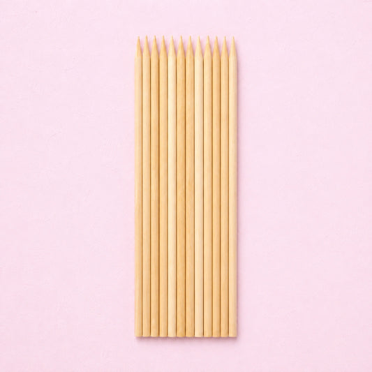 Wooden Dowel Rods - Cake Skewer Support (12 Pack) - Iconic Cake Art