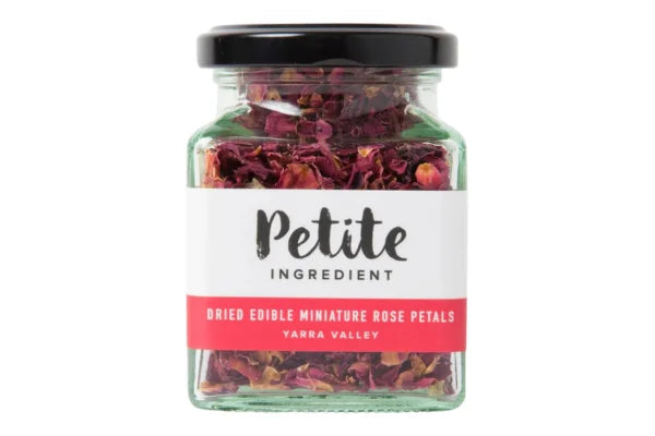 Dried Edible Miniature Rose Petals - Petite Ingredients