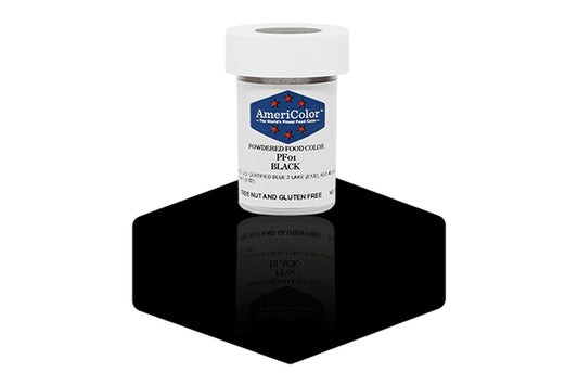 Black Powdered Food Colour 3g - Americolor