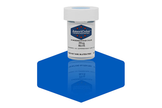 Blue Powdered Food Colour 3g - Americolor