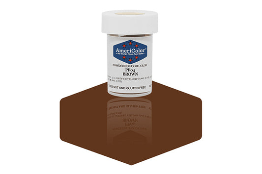 Brown Powdered Food Colour 3g - Americolor