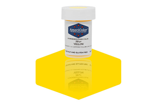 Yellow Powdered Food Colour 3g - Americolor
