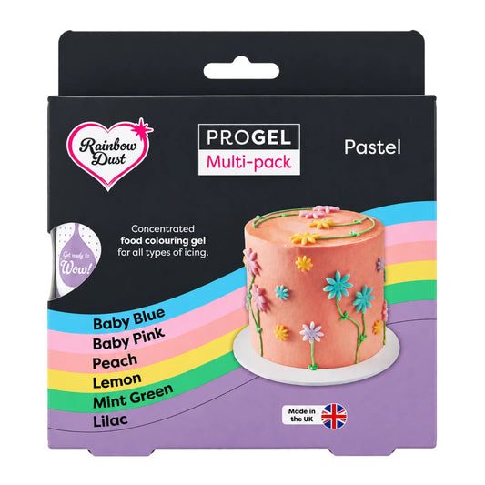 Pastel ProGel Multi-Pack (6 Pack) - Rainbow Dust