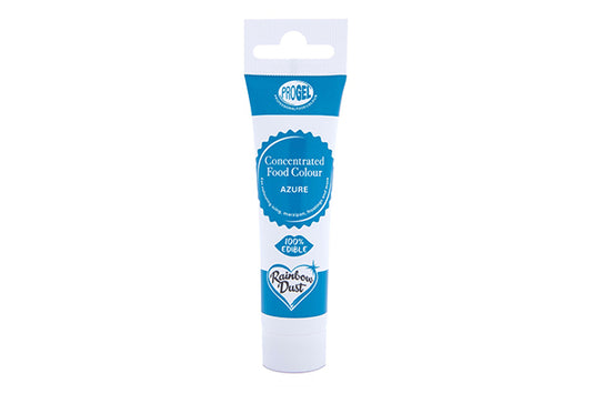 Rainbow Azure Electric Blue Colour - Food Dust 25g - Progel