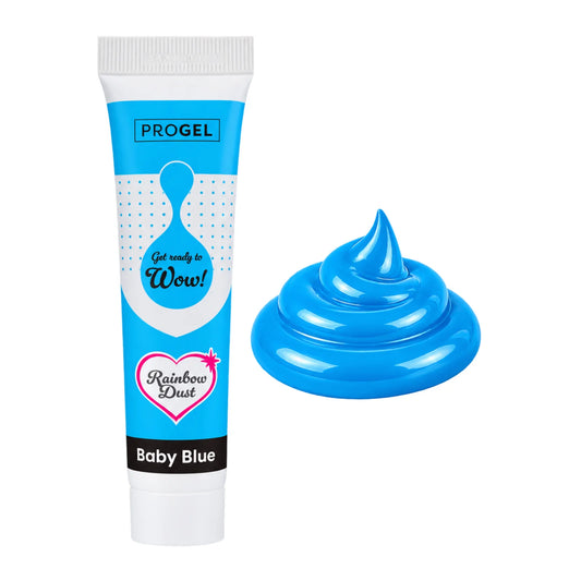Baby Blue ProGel Food Colour 25g - Rainbow Dust