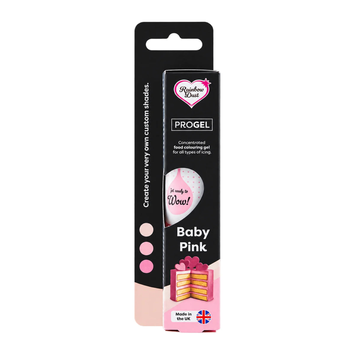Baby Pink ProGel Food Colour 25g - Rainbow Dust